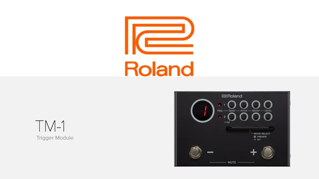 Roland TM-1 Trigger Module ドラムトリガー音源
