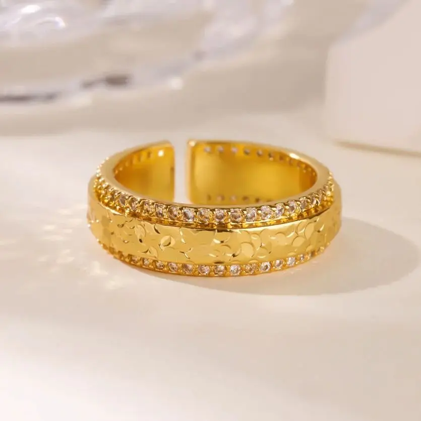 Geometric Rings Gold Frames For Women