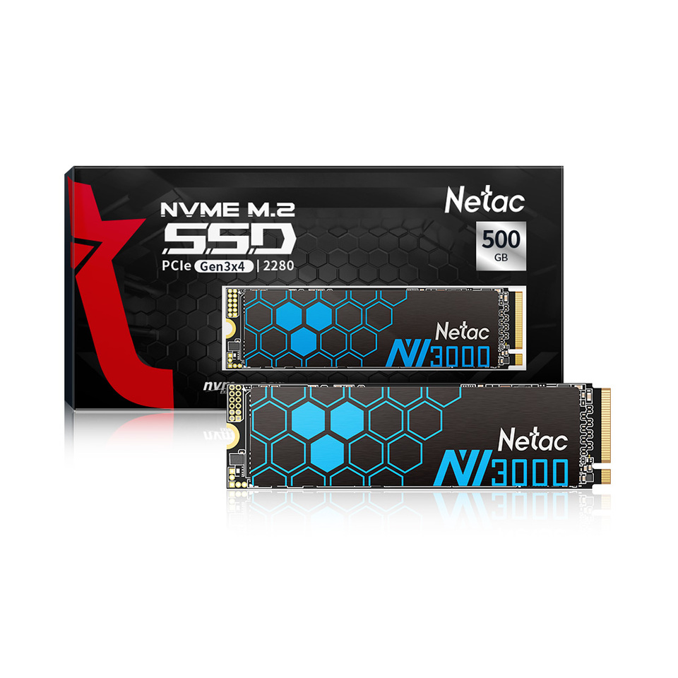 Netac M2 2280 SSD Hard Drive 250GB  500GB 1T 2T M.2 Nvme PCIe Gen3x4 3500MB/s with Original chipfor Laptop Desktop
