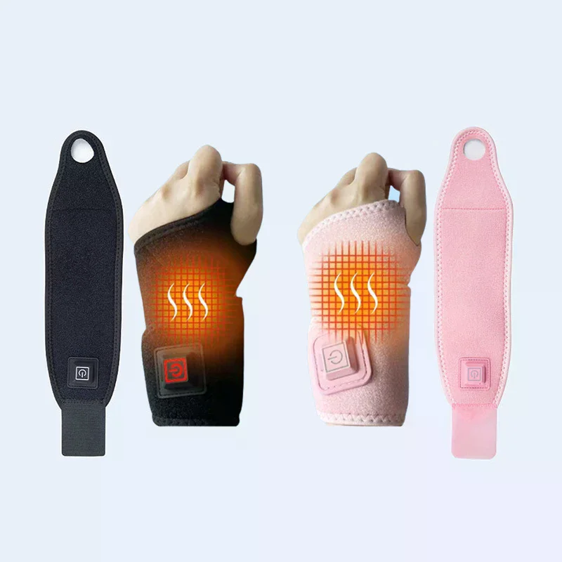 Wrist Heating Pad,Portable Electric Heating Pad,Heated Wrist Wrap,Three Adjustable Levels,Heated Wrist Brace For Office