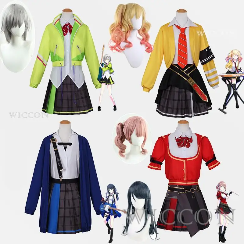 Project Sekai Colorful Stage Ick Hoshino Ichika Cosplay Saki Shiho Hinomori Shiho Hnm Mochizuki Honami Cosplay Costume Leo/need