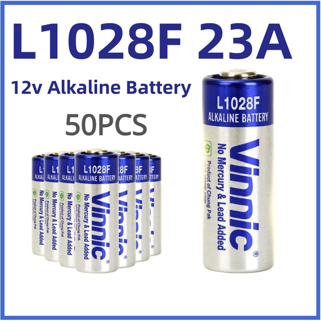 Vinnic alkaline L1028F 23A 12V