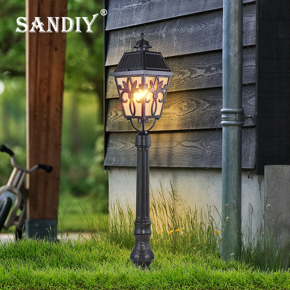 Outdoor Porch Light Retro Wall Lamps Standing Vintage Chandelier Led Lighting For House Gate