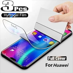 Ultra - Clear Self - Healing Hydrogel Screen Protector Film (3 - Pack) for Oukitel C60 Pro (3Pcs)