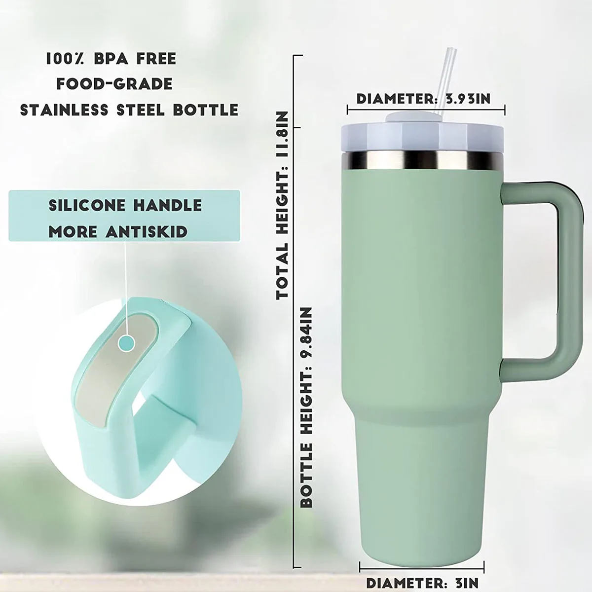 ̰ ְ  θ ƿ ܿ , Ŀ  ӱ,     , BPA , 40oz Һ