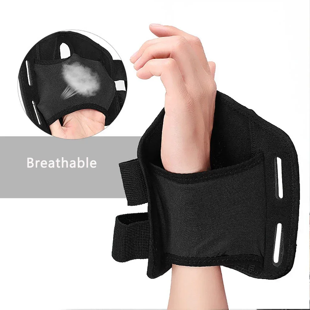 Copper Compression Wrist Brace-Copper Infused Adjustable Wrist Support Splint for Men And Women 1Pair