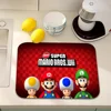 Game Super M-MarioS-S Kitchen Dish Mat Absorbent Dining Table Mats Retro Non-slip Placemat Coffee Dish Tableware Mat Home Decor 5