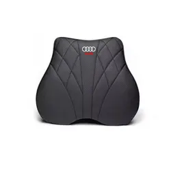 Ergonomic Car Seat Neck and Lumbar Support Cushion Set (Black Lumbar Cushion)