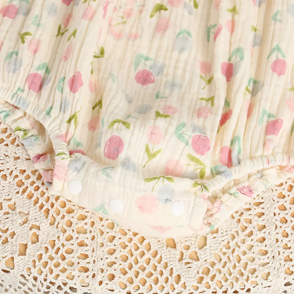 Baby Girls Ruffle Camisole Jumpsuit