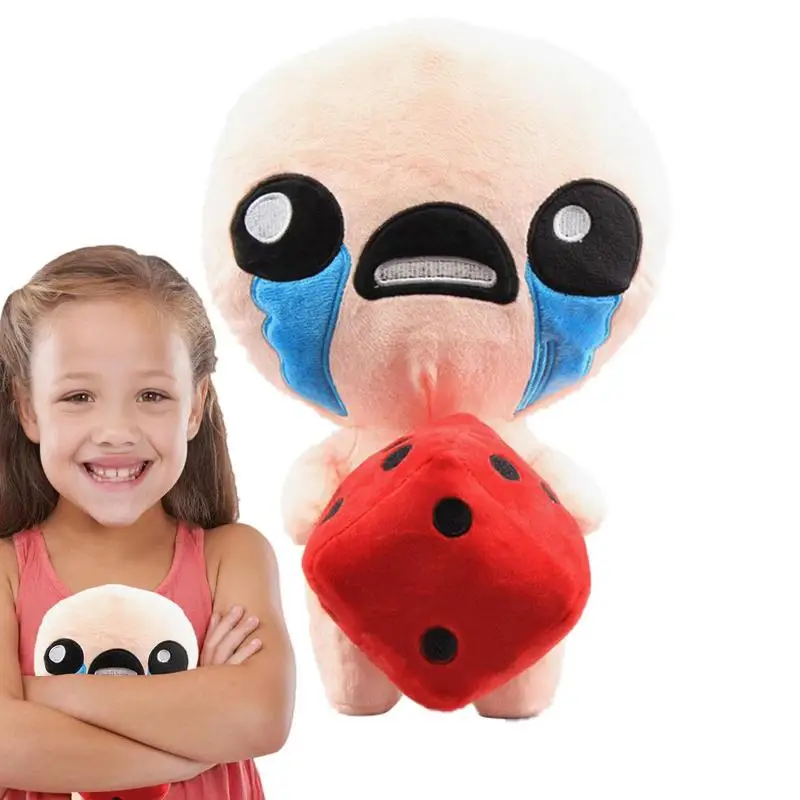 10 To 30cm The Binding Of Isaac Plush Toys Soft Stuffed Animals Cartoon ISAAC Afterbirth Rebirth Game Toy For Children Kids Gift cartoon handbook double coil binding thickened paper inside page diy a4 a5 adorable release paper book stationery supplies