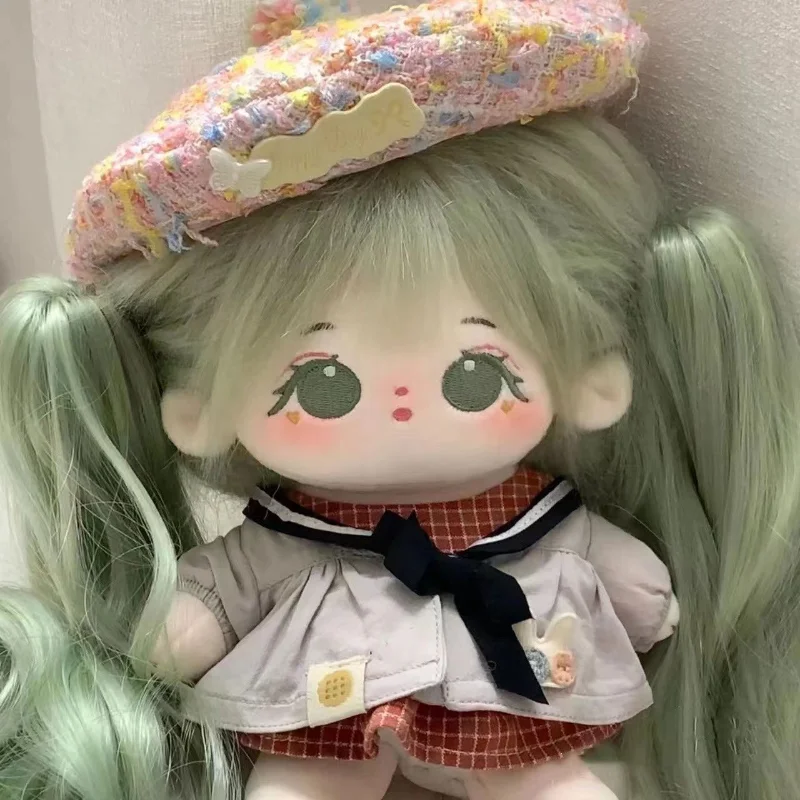 

Cotton Doll Plush Toy Li Sauce Little Halo Net Red Cute Star Doll Changeable Clothes Diy Nude Doll 20cm Gift For Girls And Boys