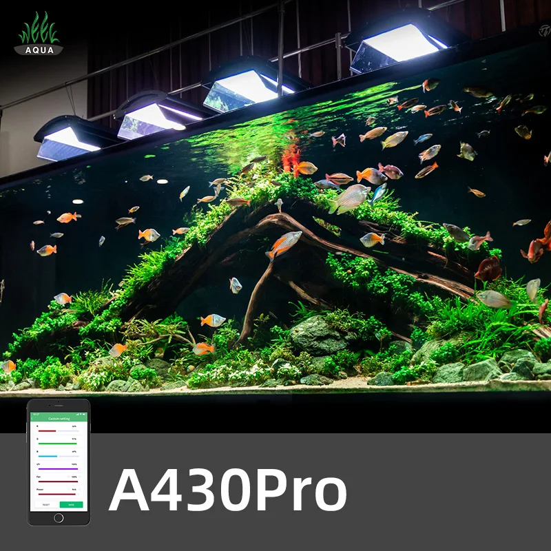 Торговая гарантия недели AQUA A430 Pro, светодиодный RGB УФ-светильник 120 Вт для аквариума