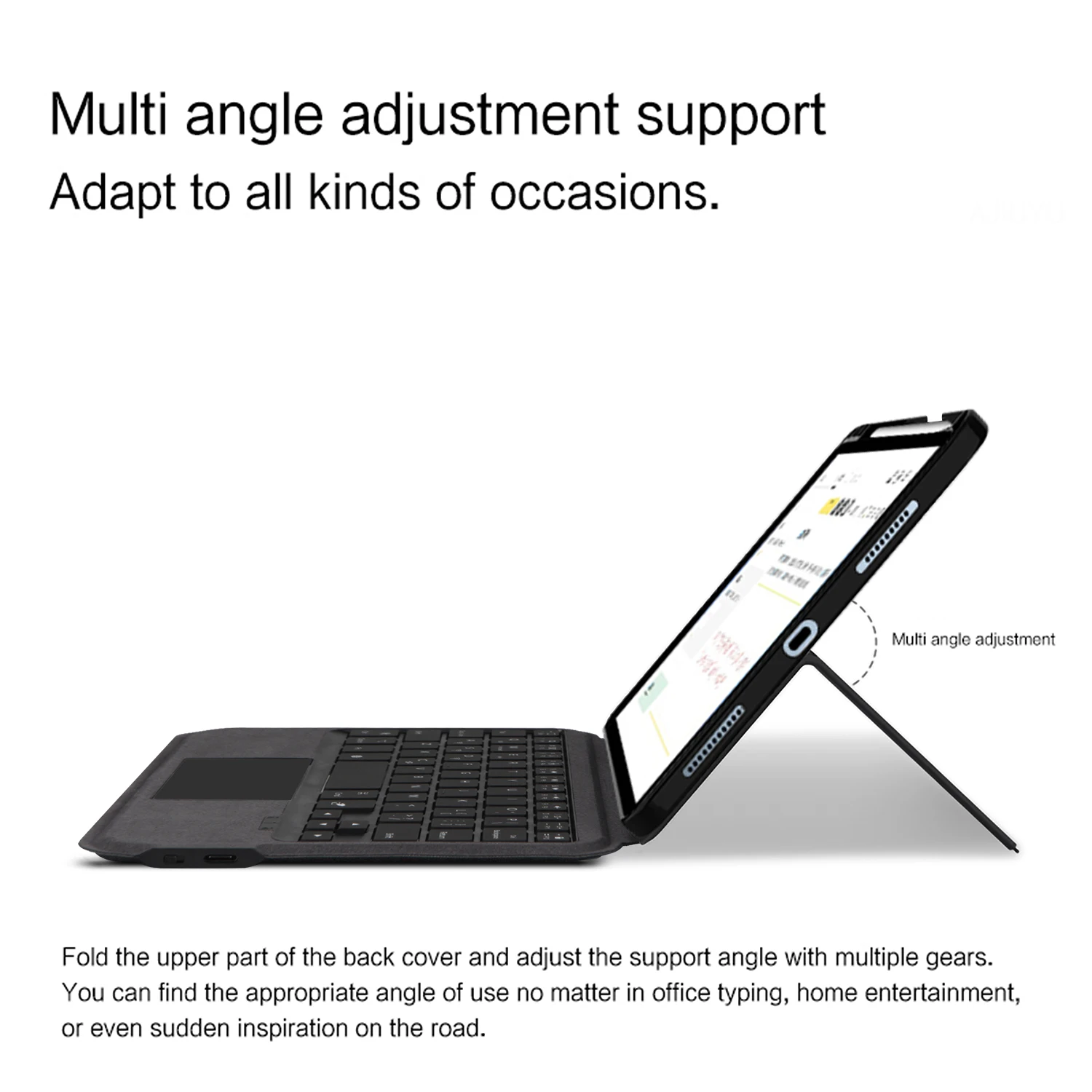 Backlit Folio Cover Smart Keyboard with Trackpad