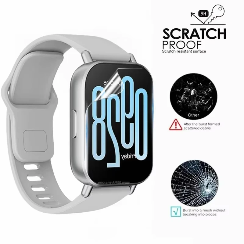 Screen Protector 1-5PCS Hydrogel Film For Redmi Watch 3 5 Active Watch 4 3 Lite Protective Film Anti Scratch Screen Protector Redmi 5Active