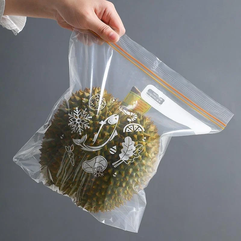 재사용 가능한 식품 보관 가방, 누출 방지 점심 가방, 샐러드 과일 주방 보관 도구, 냉장고 정리함 신선 유지 가방