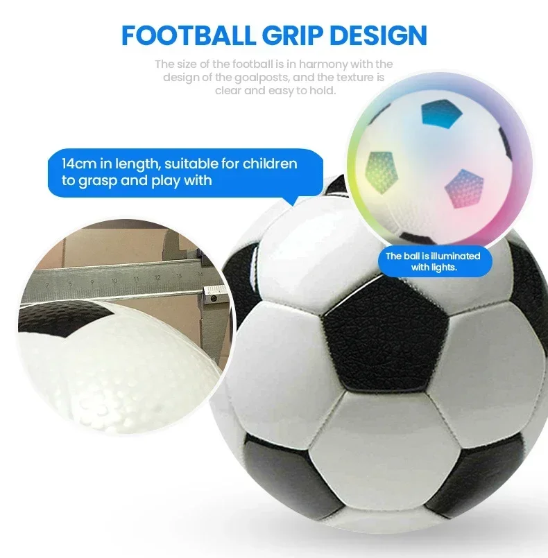 Football Target Net with Led Foldable Football Training Net Foldable Portable Soccer Goal for Outdoor Sports Sets for Kids Boys