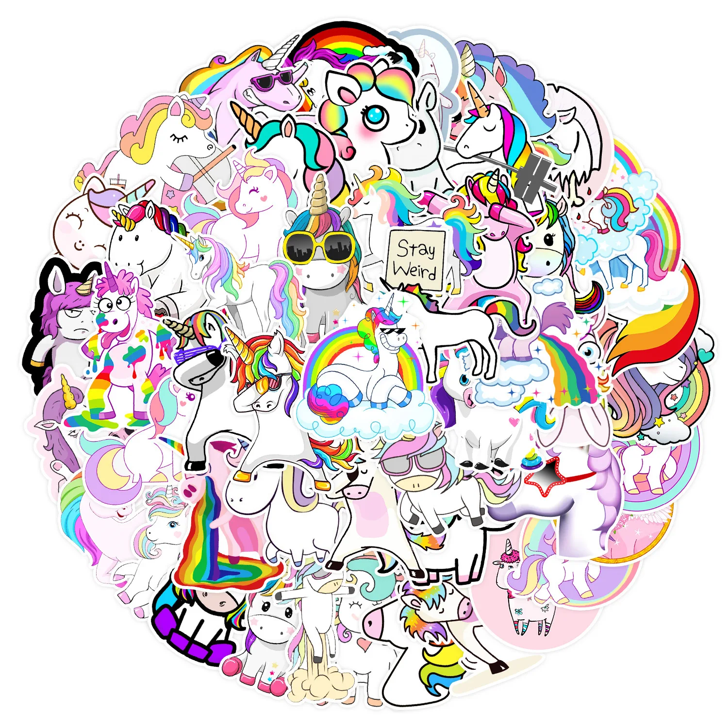 Cartoon Stickers Cartoon Sticker Butterfly Stickers Animal Stickers Decorative Stickers Decorative Labels Stickers Self Adhesive Stickers Adhesive Stickers Paper Stickers 1Pack Cartoon Unicorn Butterfly Plants Cats Ice Hockey Stickers PVC Waterproof Stickers Decals For Kids Boys Girls Toys Gifts
