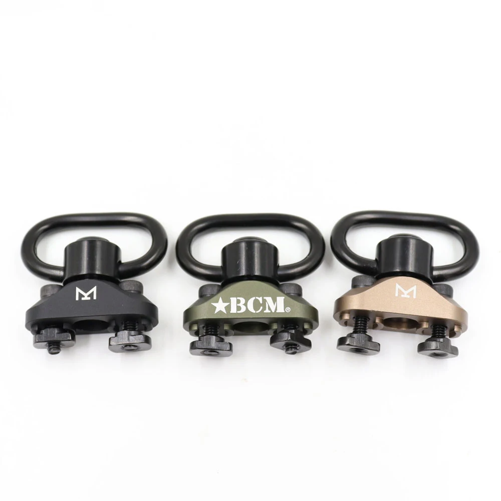 Adaptateur Rotatif QD Pour Fixation De Bretelle, Rail Picatinny, Aluminium, Démontage Rapide