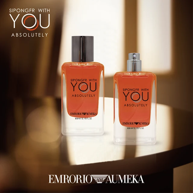 AUMEKA Parfüm Für Männer Original Luxus Arabes Verdampfer Spray Woody Eau De Toilette Mann Geschenk Make-Up 65 ml AU6383