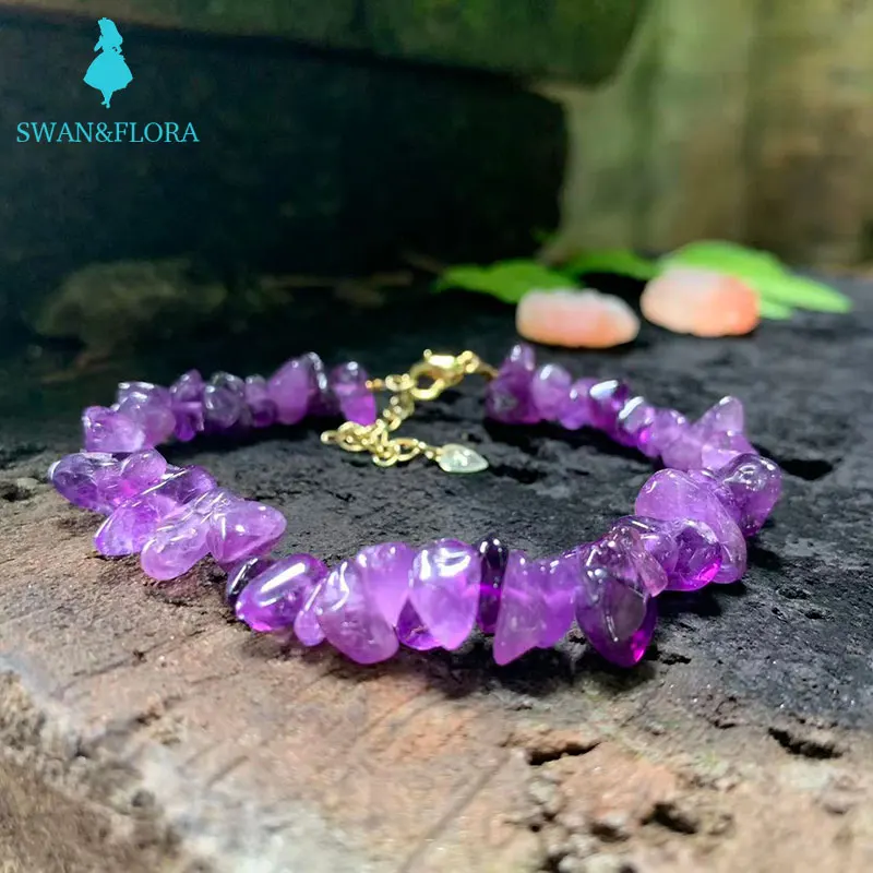 Amazon.com: Vinswet Healing Crystal Beaded Bracelets for Women,Natural  Amethyst Moonstone Gemstones Bracelet,Anxiety Stress Relief Heart Charm  Bracelet Handmade purple Jewelry Gifts for Women: Clothing, Shoes & Jewelry