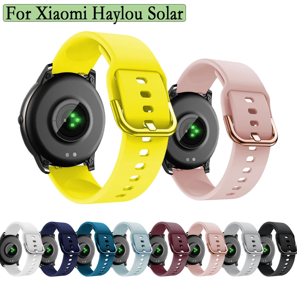 

Ремешок сменный силиконовый для смарт-часов Xiaomi Haylou Solar LS05