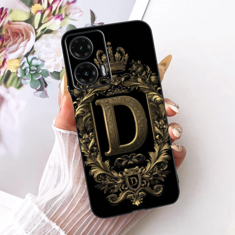 Cute Letters Soft TPU Phone Case