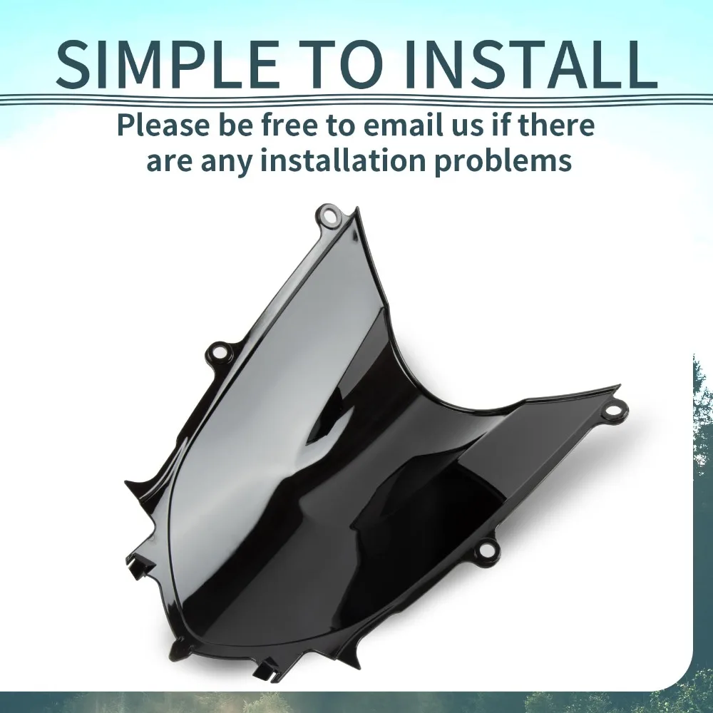Motorcycle Front Windshield Windscreen Screen accessories Yamaha R6 yzfr6 Yamaha R7 r7 accessories motorcycle windshield
