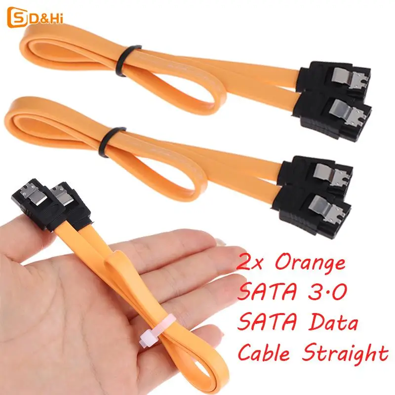 

2 шт. 40 см SATA 3,0 кабель SATA 3,0 III SATA3 6 Гб/с кабель для передачи данных двойной прямой Шнур SATA кабель для материнской платы жесткого диска кабель для передачи данных
