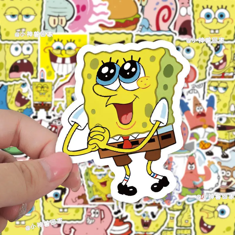 60 Spongebob Graffiti Aufkleber Cartoon Kinder Aufkleber, DIY