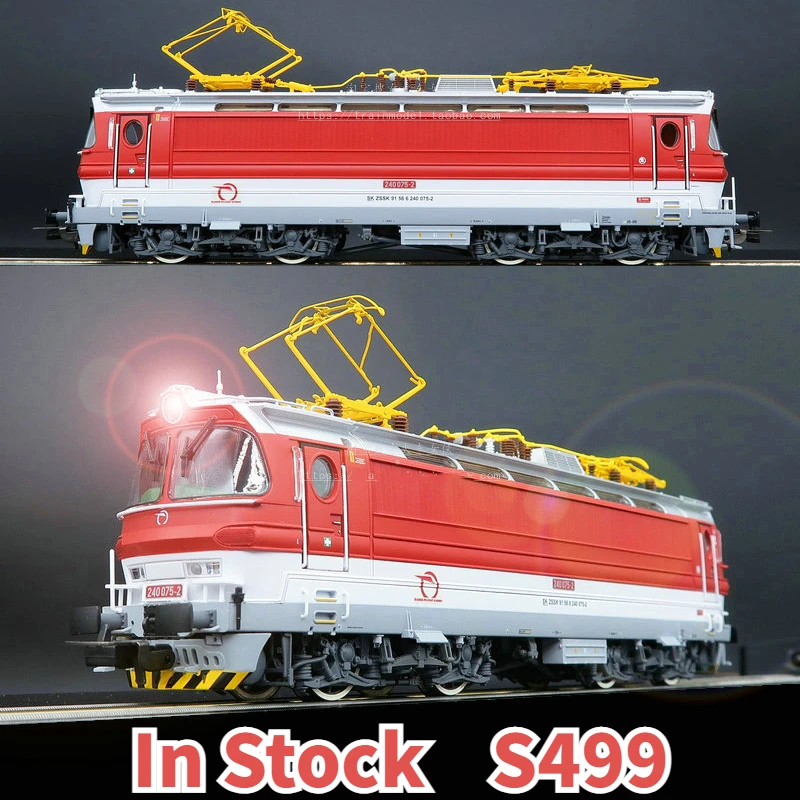 New 1/87 PIKO S499 Digital Sound Effect Train Model with Light Electric Locomotive Model Adult Christmas Gifts Train Toys