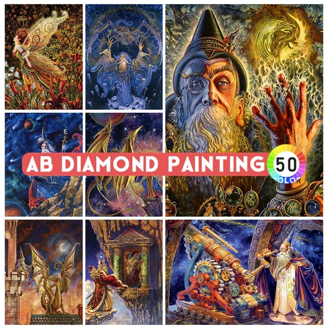 Full Square Drill Diamond Painting -The Wizard Of Oz - 50*40cm