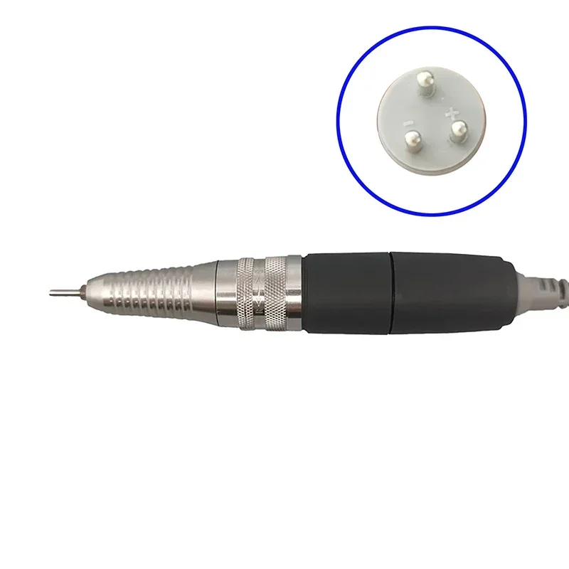 UP200 nail art machine handle 3 Pin Core Electric Manicure Pen 35000 RPM Electric Nail Drill Handpiece Nail Art Pedicure Tools 3
