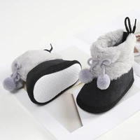 Winter Snow Baby Boots Newborn Warm Booties Soft Sole First Walkers Shoes for Baby Girls Boys Infant Shoes Toddler 0-18Months 4
