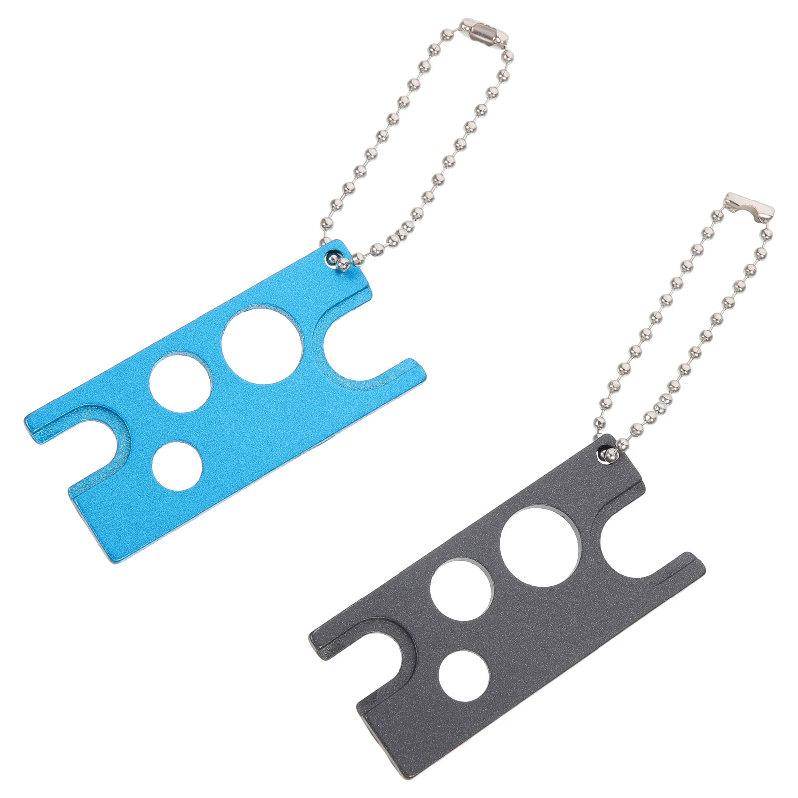 

2 Pcs Glue Bottle Opener Perfumes Caps Scroll Wheel Removing Device Roller Ball Remover Stainless Steel Tool Can