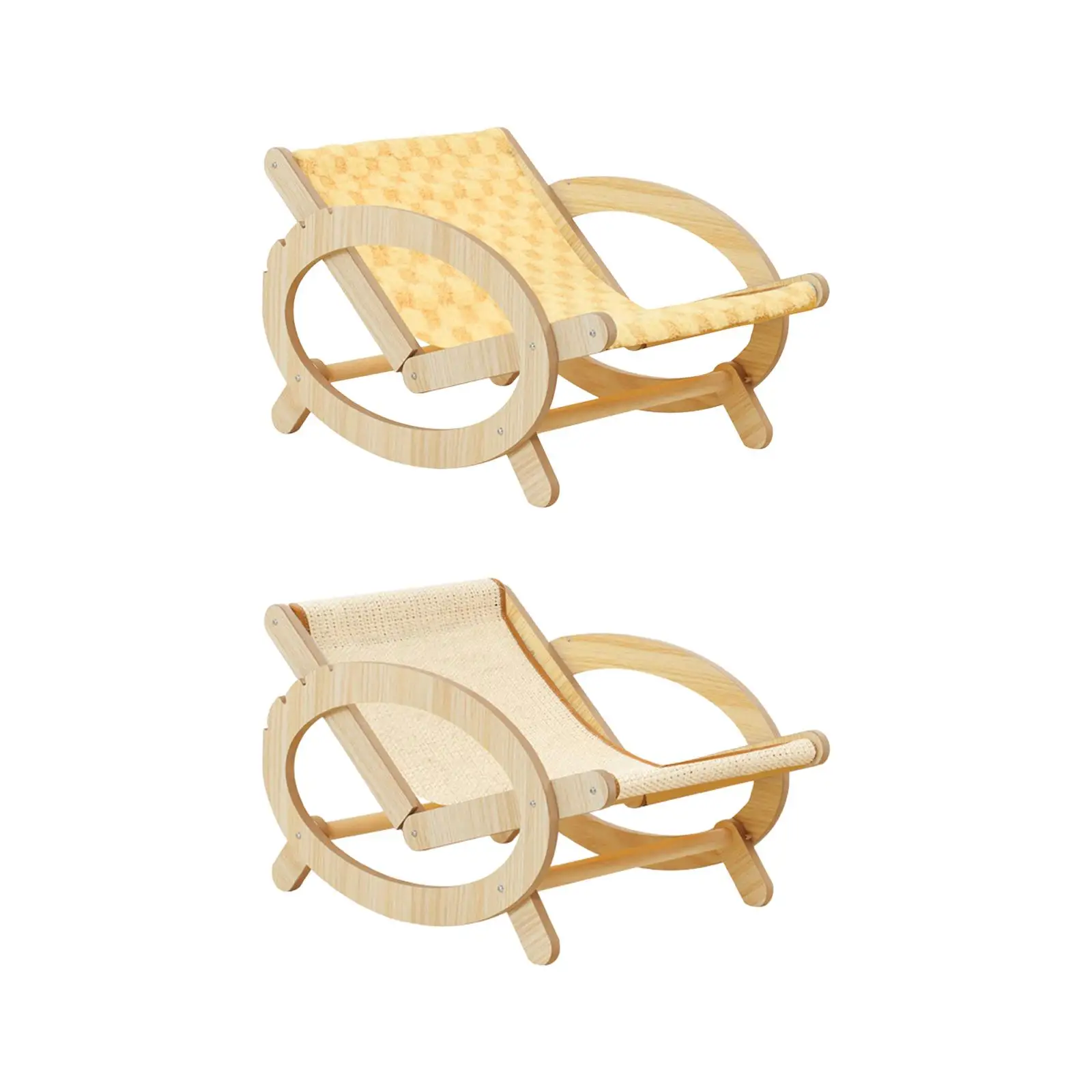 

Гамак для кошек, уютная кровать для отдыха и игр, для щенков, 4 предмета, регулируется для использования в помещении