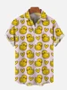 Unisex Men's Cosplay Shirts 3D Prints Splicing Cartoon Cute Duck Printing Short Sleeve Shirt Fashion Hawaiian Shirts For Men 4