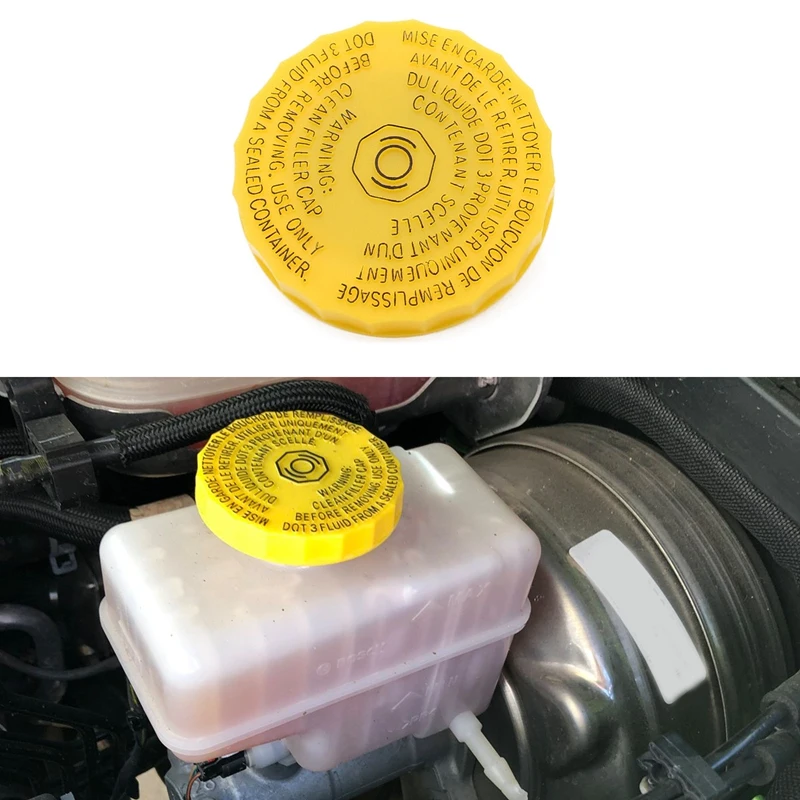 Master Cylinder Reservoir Cap For Jeep Wrangler Chrysler 200 Pacifica