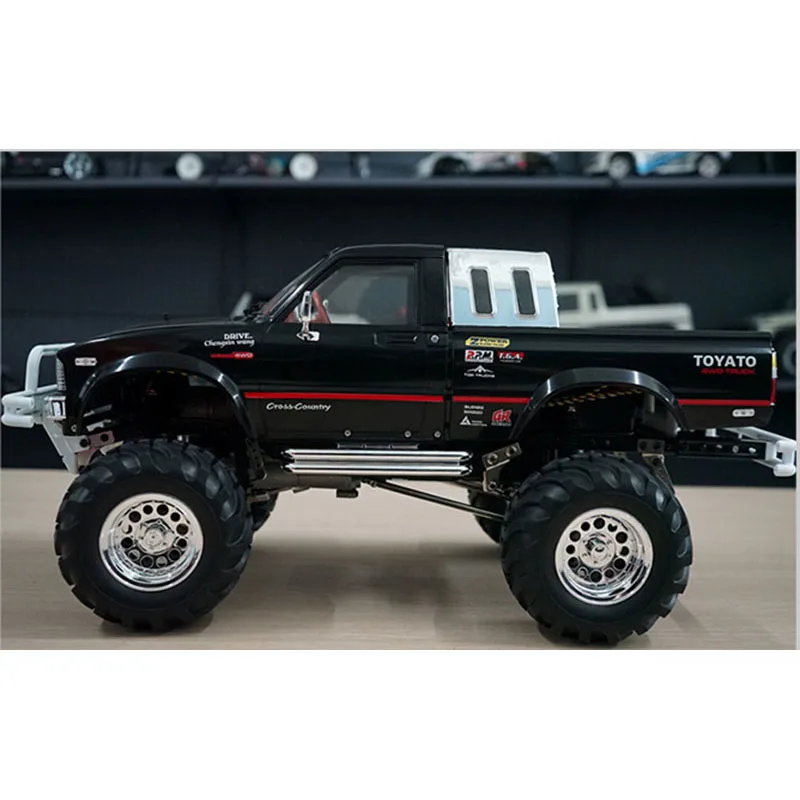 KIT HG P407 1/10 RC Crawler Pickup 4*4 RC Car Remote Control Crawler Chassis Axles Shaft Hub Outdoors Toys For Boys Gift TH05147 5