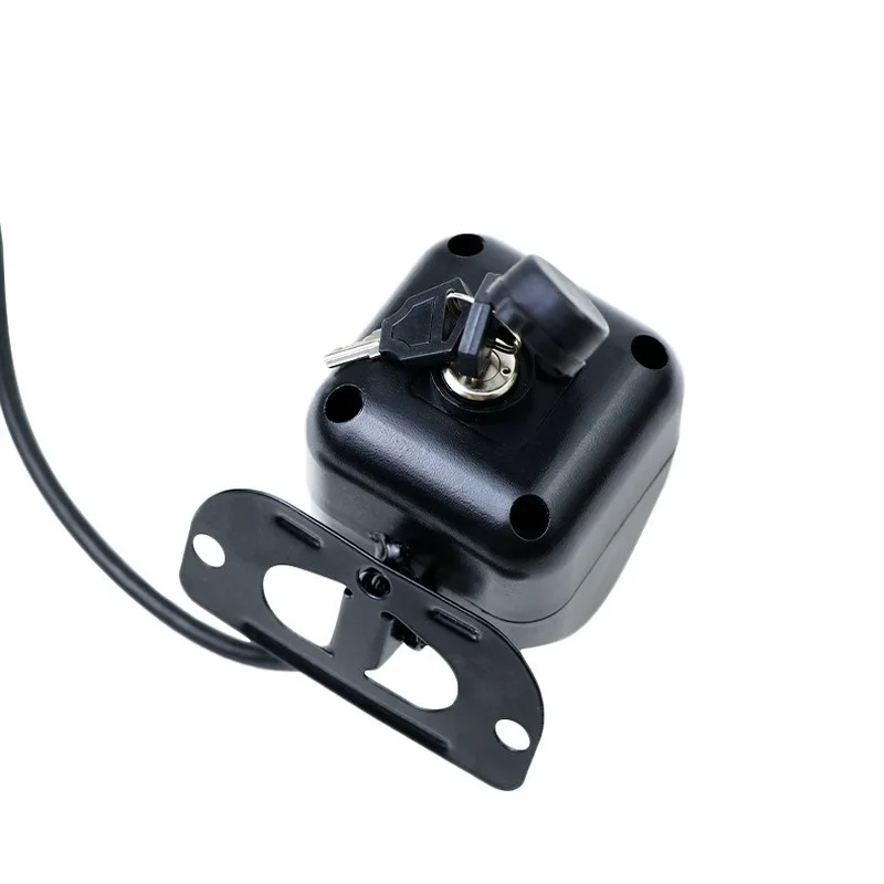 High-Volume 12V Alarm Siren with Anti-Shear Design and Built-in Battery System