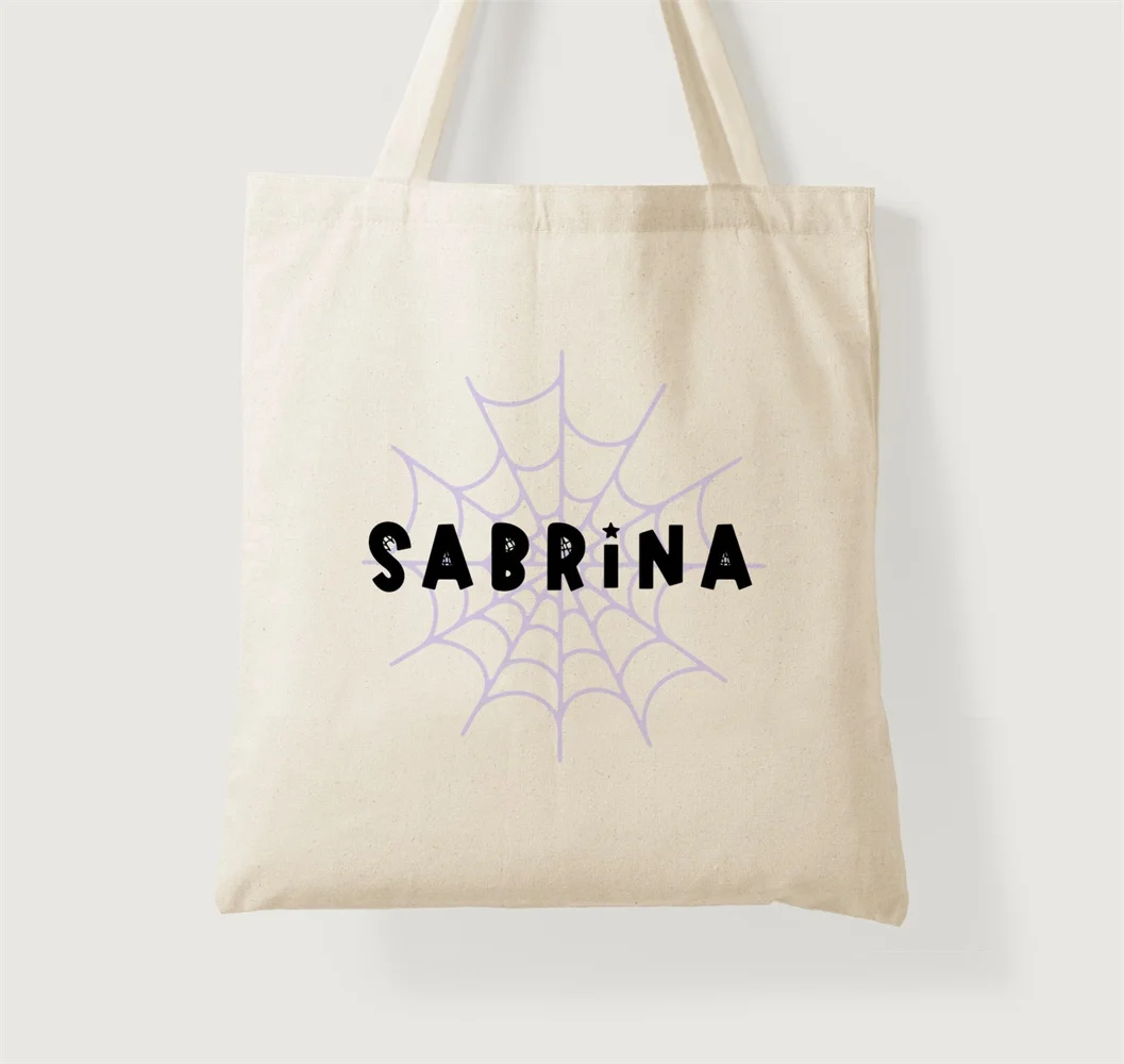 

Kids Trick Or Treat Tote - Trick or Treat Bag - Customized Halloween Tote - Halloween Candy Bag - Trick or Treat bag - Custom Ki