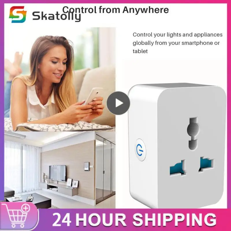 

Смарт-розетка с голосовым управлением, 10 А, 15 А