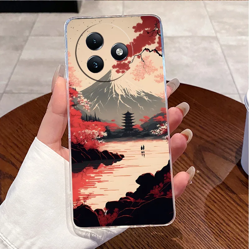 Clear Case with Cute Love Rabbit Cartoon - Luxury Soft Silicone TPU Cover
