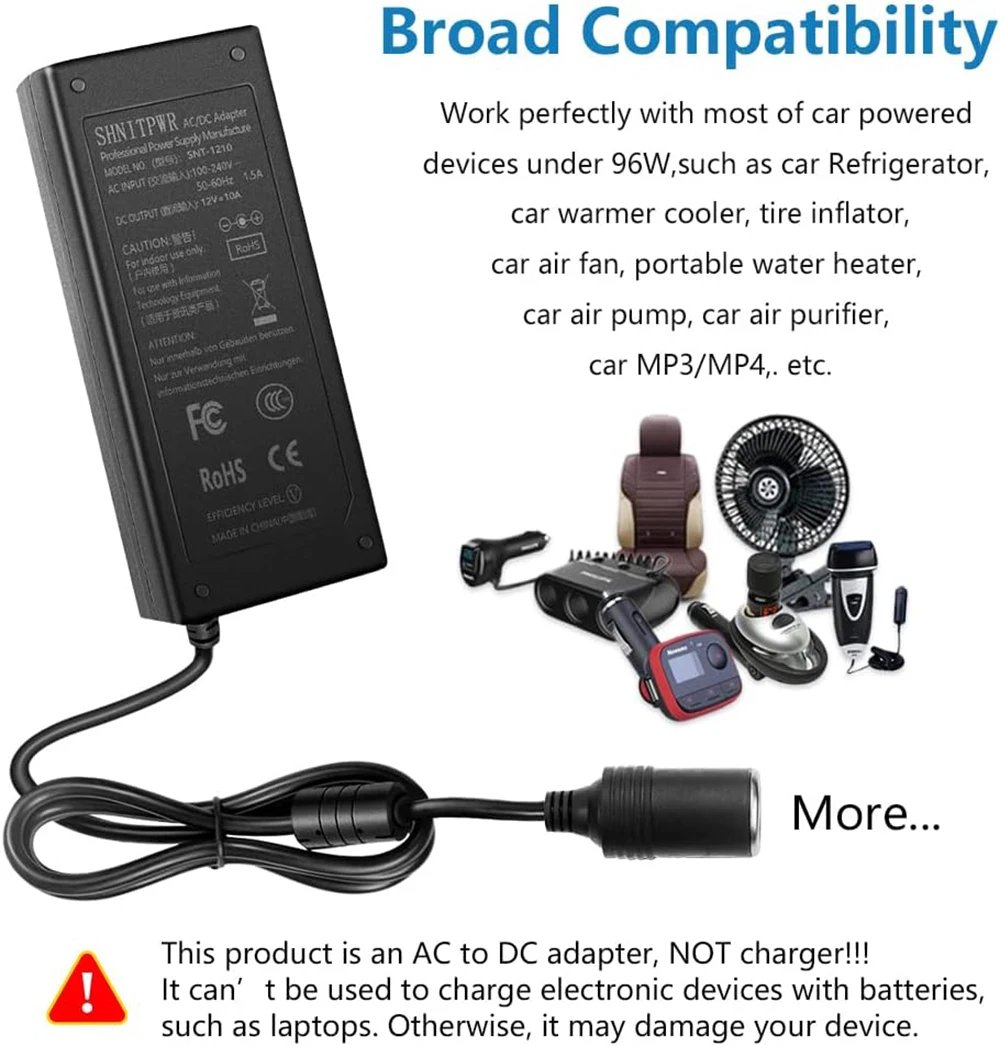 ڵ  Ÿ̾ â  Ÿ ڵ ġ AC to DC , ڵ     , 10A, 110-220V, 12V