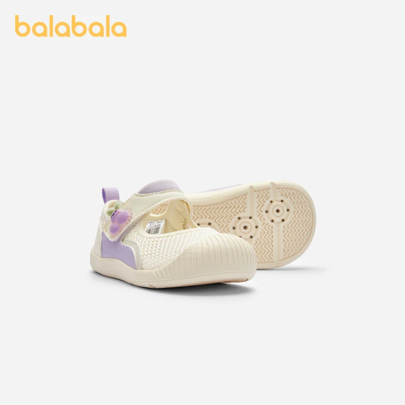 Balabala Baby Walking Shoes Boys Girls Sandals Shoes Infant 2024 Summer New Lightweight Breathable and Slip-Resistant 2