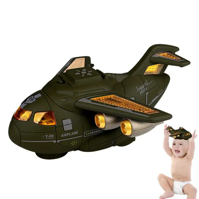 

Toddler Toy Airplane Simulation Aircraft Toy Planes Electric Aircraft Toddler Toys Boys Plane Helicopter Model Educational Toys