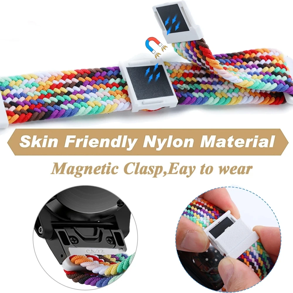Braided Nylon Quick Release Wristband – Premium Watch Strap Bracelet Accessories