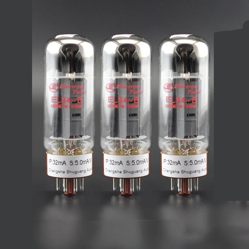 High-quality EL34B Vacuum Tube HIFI Power Amplifier DIY Enthusiast Tube High-end Audio Beam Quadruple Tube Professional Matching 