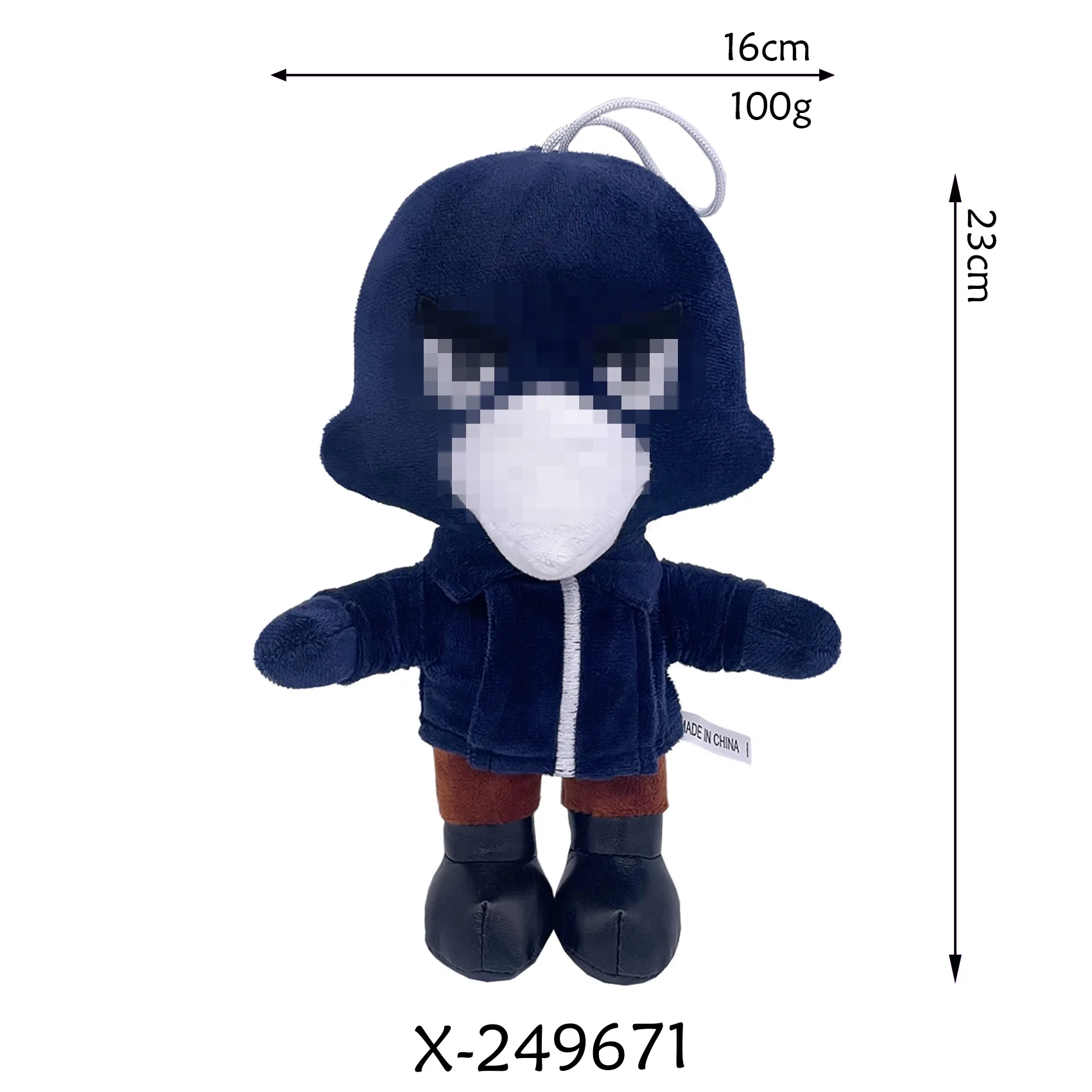 7pcs New Cartoon Wilderness Brawl Spike Doll Surrounding Plush Dolls Game Characters Children Room Decoration Birthday Gift