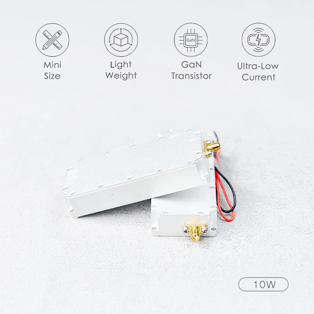 10W Low Altitude Defense RF Modules Power Amplifiers 120-200MHZ300-400MHZ200-300MHZ1.2G1.5G2.4G5G3250-3350MHZ 2.2G