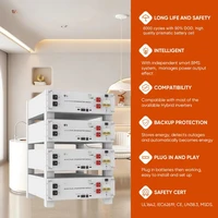Kit complet de panneaux solaires 2025, système de stockage d'énergie solaire hybride 16000W, avec batterie Deye 8Kw 10Kw 12Kw 16Kw 48V 4
